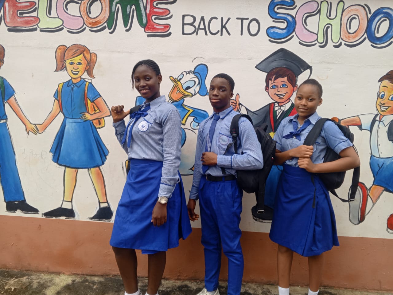 Students in school